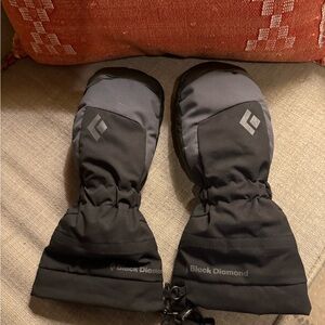 Black Diamond Mercury Mitts in Black small